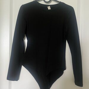Black Long Sleeve Body Suit
